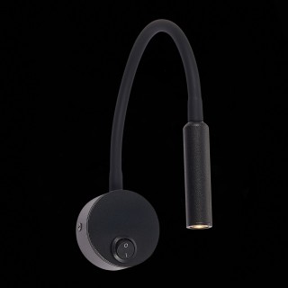 ST653.431.01 Светильник настенный ST-Luce Черный/Черный LED 1*3W 3000K BERSONE-foto3