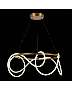 SL6102.303.55 Светильник подвесной ST-Luce Латунь/Белый LED 1*35W 4000K Sagrato-foto4