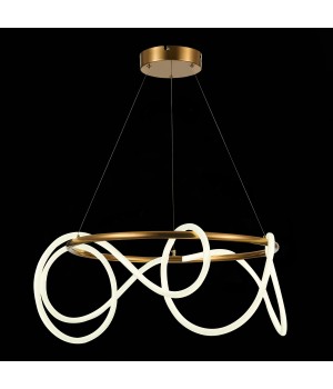 SL6102.303.55 Светильник подвесной ST-Luce Латунь/Белый LED 1*35W 4000K Sagrato-foto4