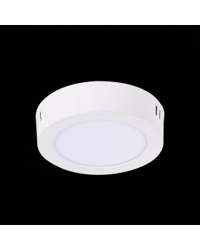 ST112.532.06 Светильник настенно-потолочный Белый LED 1*6W 3000K 330Lm Ra80 120° IP20 D110xH28 90-265V NUBES-foto4