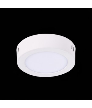 ST112.532.06 Светильник настенно-потолочный Белый LED 1*6W 3000K 330Lm Ra80 120° IP20 D110xH28 90-265V NUBES-foto4