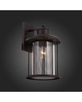 SL080.401.01 Светильник уличный настенный ST-Luce Темный кофе/Прозрачный, Темный кофе E27 1*60W LASTERO-foto7
