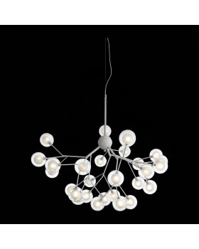 SL376.503.27 Люстра подвесная ST-Luce Белый/Белый,Прозрачный G4 LED 27*2W DEMELE-foto4