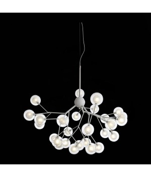 SL376.503.27 Люстра подвесная ST-Luce Белый/Белый,Прозрачный G4 LED 27*2W DEMELE-foto4