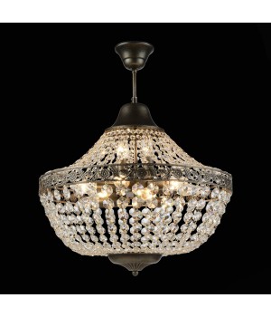 SL669.403.11 Люстра подвесная ST-Luce Черное золото/Прозрачный E14 11*40W ANTICATO-foto2