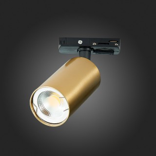 ST300.206.01 Св-к трек. Золотистый GU10 1*50W  IP20 L100xW54xH142 220V Без ламп SOLT-foto9