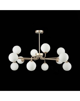 SLE106203-12 Светильник подвесной ST-Luce Золотистый/Белый G9 LED 12*5W REDJINO-foto5