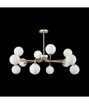 SLE106203-12 Светильник подвесной ST-Luce Золотистый/Белый G9 LED 12*5W REDJINO-foto5