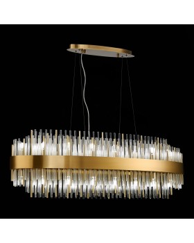 SL1158.303.32 Люстра подвесная ST-Luce Латунь/Латунь, Прозрачный G9 32*5W NITIDO-foto7