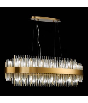 SL1158.303.32 Люстра подвесная ST-Luce Латунь/Латунь, Прозрачный G9 32*5W NITIDO-foto7