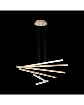 SL394.223.06 Светильник подвесной ST-Luce Матовое золото/Белый LED 6*16,6W 4000K BASONI-foto8