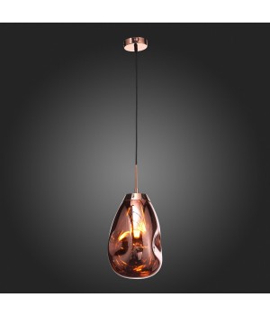 SL328.203.01 Светильник подвесной ST-Luce Розовое золото/Розовое золото E27 1*60W AEREO-foto7