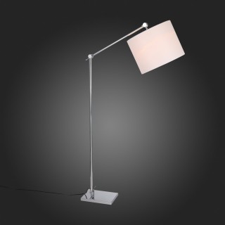 SL460.105.01 Торшер ST-Luce Хром/Белый E27 1*60W (из 2-х коробок) MARCIA-foto5