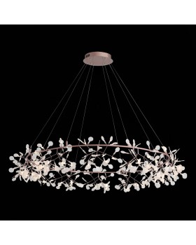 SL379.203.324 Люстра подвесная ST-Luce Медный/Белый LED 324*0,5W 3500K (из 2-х коробок) RAFINA-foto5