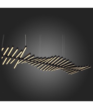 SLD001.403.40 Люстра подвесная ST-Luce Черный/Черный, Белый LED 40*5W 3000-6000K PICODI-foto3