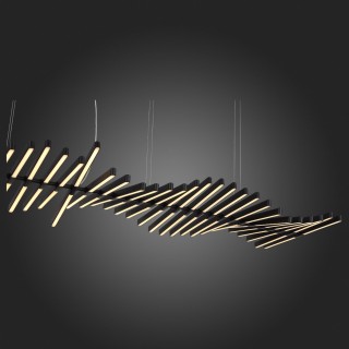 SLD001.403.40 Люстра подвесная ST-Luce Черный/Черный, Белый LED 40*5W 3000-6000K PICODI-foto3