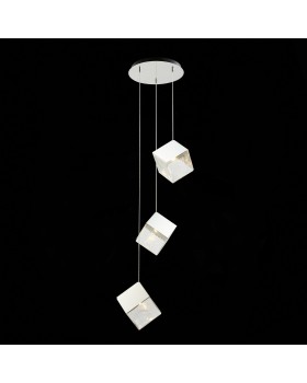 SL1182.103.03 Светильник подвесной ST-Luce Хром/Прозрачный, Хром G9 3*5W RIELLO-foto3