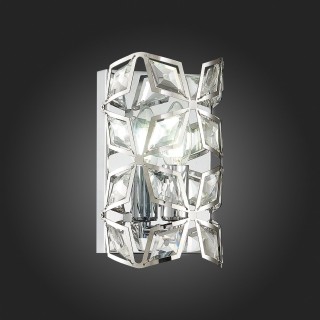 SL1104.101.01 Светильник настенный ST-Luce хром/прозрачный E14 1*60W CASTO-foto7