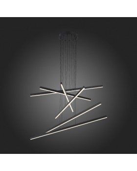 SL394.423.06 Люстра подвесная ST-Luce Черный/Белый LED 1*100W 4000K BASONI-foto3