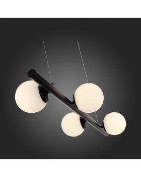 SL395.403.04 Люстра подвесная ST-Luce Черный/Белый LED 4*8W 4000K DONOLO-foto8