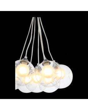 SL431.113.07 Светильник подвесной ST-Luce Хром/Прозрачный, Белый G9 7*5W DUALITA-foto6