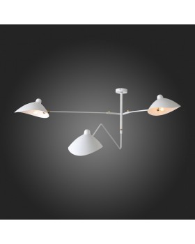 SL305.502.03 Люстра потолочная ST-Luce Белый/Белый E27 3*60W SPRUZZO-foto5