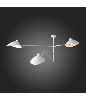 SL305.502.03 Люстра потолочная ST-Luce Белый/Белый E27 3*60W SPRUZZO-foto5