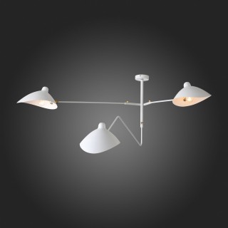 SL305.502.03 Люстра потолочная ST-Luce Белый/Белый E27 3*60W SPRUZZO-foto5