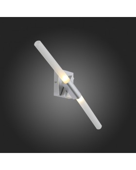 SL947.101.02 Бра ST-Luce Серебристый/Белый G9 2*5W LACONICITA-foto8