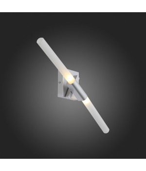 SL947.101.02 Бра ST-Luce Серебристый/Белый G9 2*5W LACONICITA-foto8