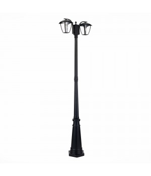 SL081.405.02 Светильник уличный наземный ST-Luce Черный/Черный, Прозрачный E27 2*40W SIVINO-foto2