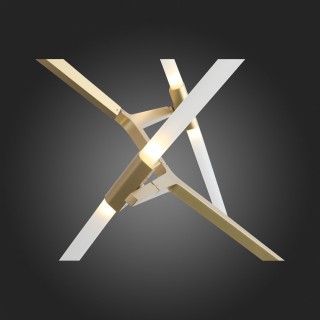 SL947.202.14 Люстра потолочная ST-Luce Золотистый/Белый G9 14*5W LACONICITA-foto12