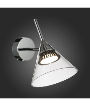 SL930.101.01 Бра ST-Luce Хром/Прозрачный LED 1*7W 4000K CONO-foto3