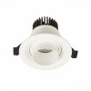 ST701.548.07 Св-к встр. Zoom Белый LED 1*7W 4000K 560Lm Ra 15°-60° IP20 D90xH65 170-240V ST701