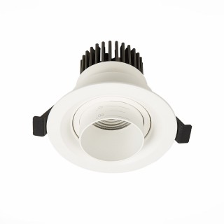 ST701.548.07 Св-к встр. Zoom Белый LED 1*7W 4000K 560Lm Ra 15°-60° IP20 D90xH65 170-240V ST701-foto3