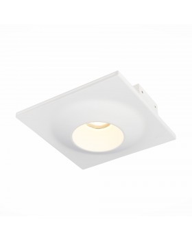 ST253.508.01 Св-к встр. из гипса белый GU10 1*50W IP20 L220xW220xH58 180-240V Без ламп ST252–254 GYPSUM-foto3