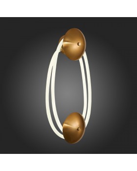 SL6102.321.30 Светильник настенный ST-Luce Латунь/Белый LED 1*30W 4000K Sagrato-foto5