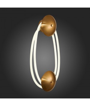 SL6102.321.30 Светильник настенный ST-Luce Латунь/Белый LED 1*30W 4000K Sagrato-foto5