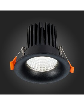 ST703.438.10 Св-к встр. Черный LED 1*10W 3000K 900Lm Ra>90 38° IP20 D85xH75 170-240V ST703-foto5