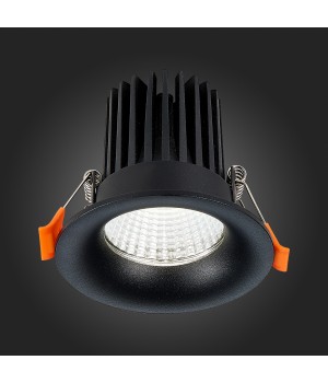 ST703.438.10 Св-к встр. Черный LED 1*10W 3000K 900Lm Ra>90 38° IP20 D85xH75 170-240V ST703-foto5