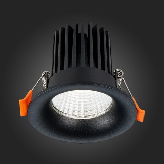 ST703.438.10 Св-к встр. Черный LED 1*10W 3000K 900Lm Ra>90 38° IP20 D85xH75 170-240V ST703-foto5
