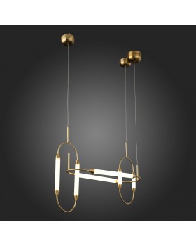 SL6004.303.06 Светильник подвесной ST-Luce Латунь/Белый LED 6*6W 3000K OLBIA-foto5