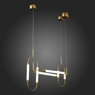 SL6004.303.06 Светильник подвесной ST-Luce Латунь/Белый LED 6*6W 3000K OLBIA-foto5