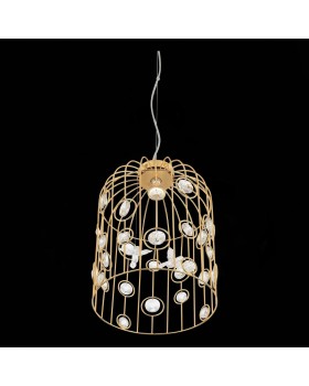 SL189.203.01 Подвес ST-Luce Золотистый/Золотистый, Прозрачный GU10 1*50W GABRIO-foto5