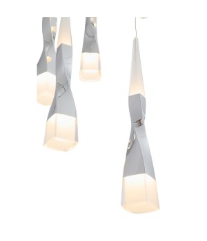 SL405.103.06 Светильник подвесной ST-Luce Хром/Хром, Белый LED 6*7W 3000K BOCHIE-foto2