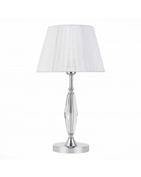 SL1756.104.01 Прикроватная лампа ST-Luce Хром/Светло-серый E14 1*40W BELLO-foto2