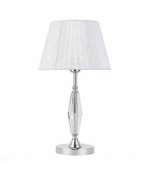 SL1756.104.01 Прикроватная лампа ST-Luce Хром/Светло-серый E14 1*40W BELLO-foto2