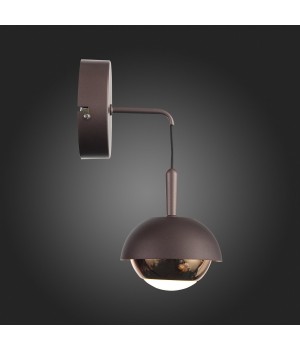 SL1602.321.01 Светильник настенный ST-Luce Кофейный, Золото/Кофейный, Золото LED 1*8W 4000K ENTOLLA-foto9