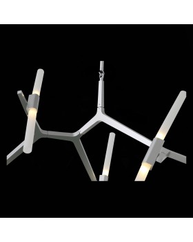 SL947.102.10 Люстра потолочная ST-Luce Серебристый/Белый G9 10*5W LACONICITA-foto7