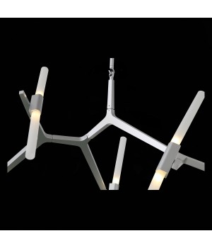 SL947.102.10 Люстра потолочная ST-Luce Серебристый/Белый G9 10*5W LACONICITA-foto7